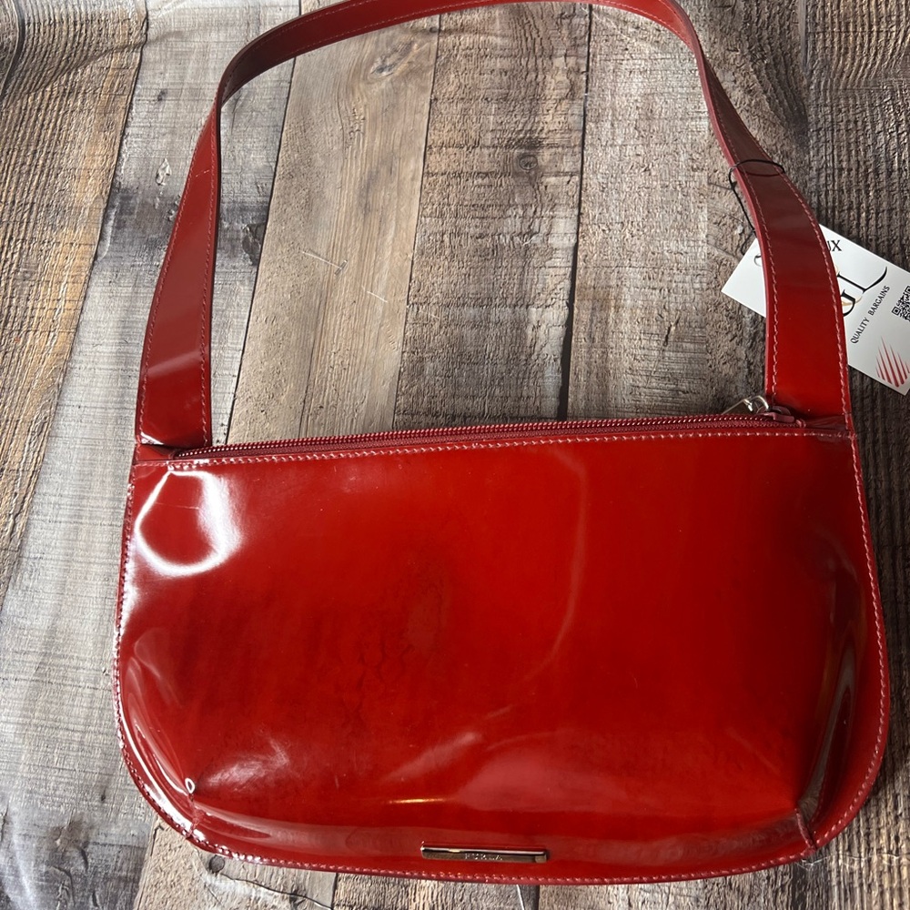 Furla  Red patent leather small Women's Bag - Picture 14 of 15